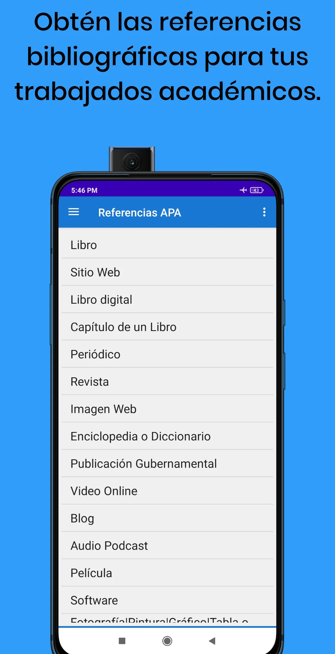 Normas APA Generador: GenerAPA | Indus Appstore | Screenshot