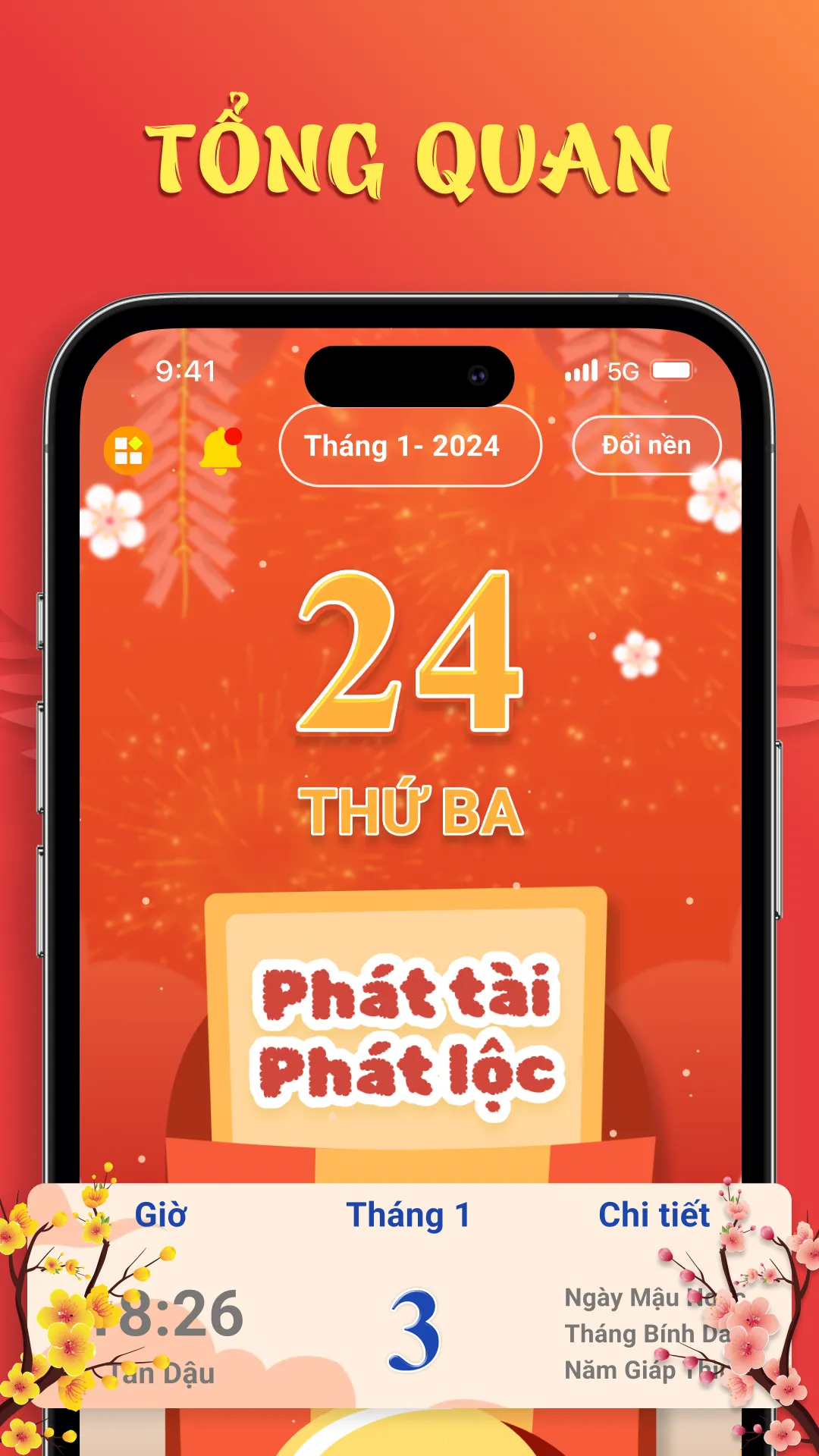 Lịch Vạn Niên 2024 - Lịch Âm | Indus Appstore | Screenshot