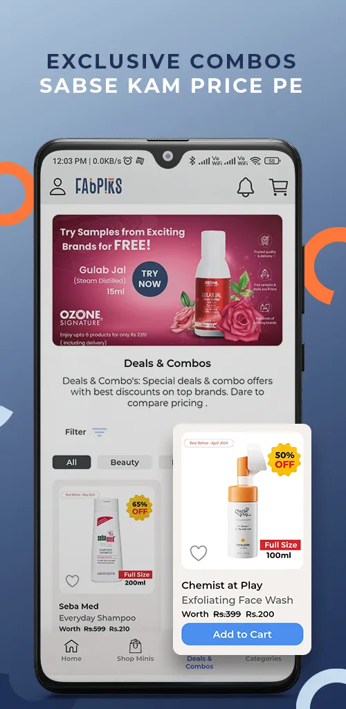 Fabpiks: Samples & Deals | Indus Appstore | Screenshot