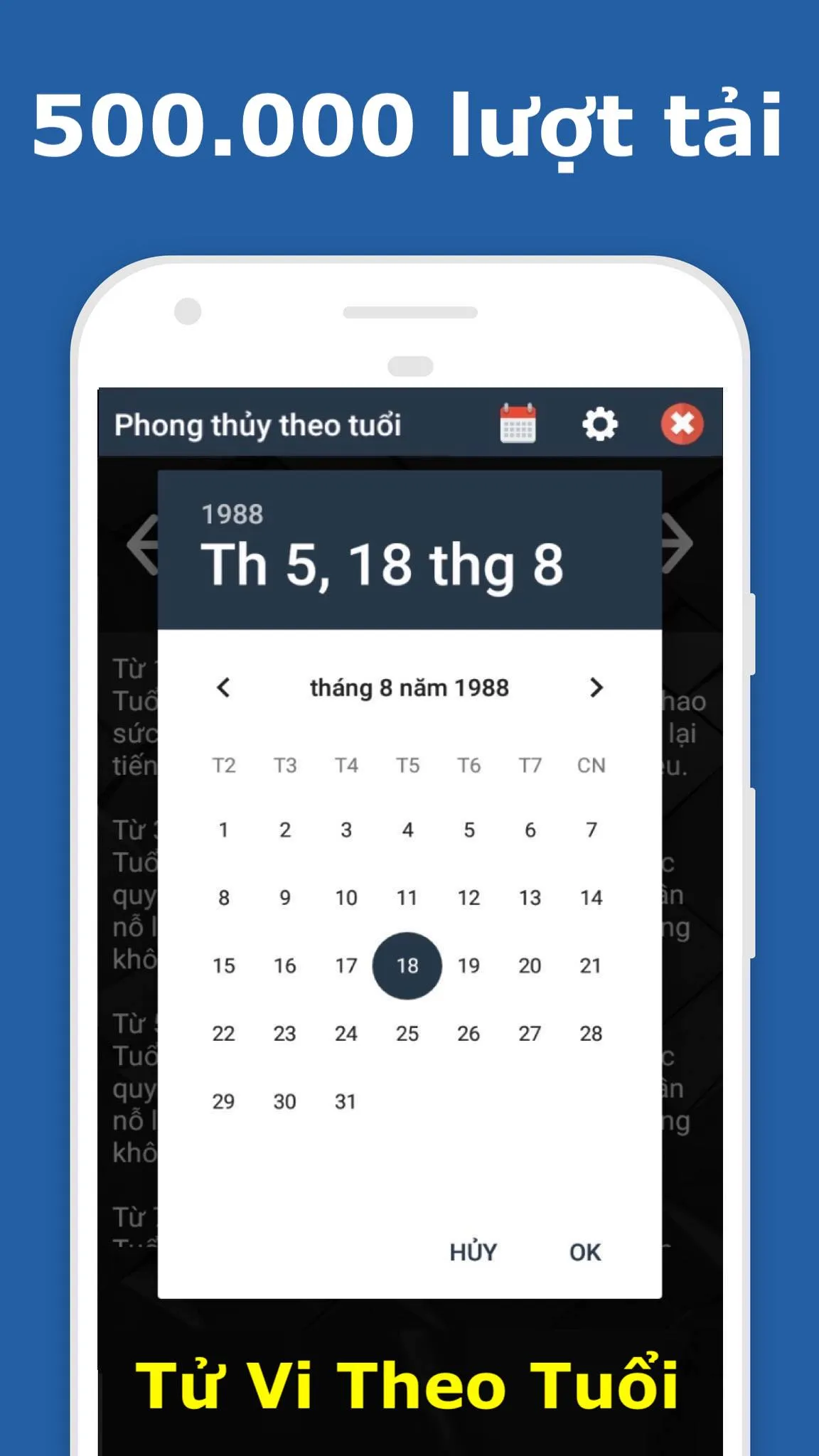 Xem Tử Vi Hàng Ngày Theo Tuổi | Indus Appstore | Screenshot