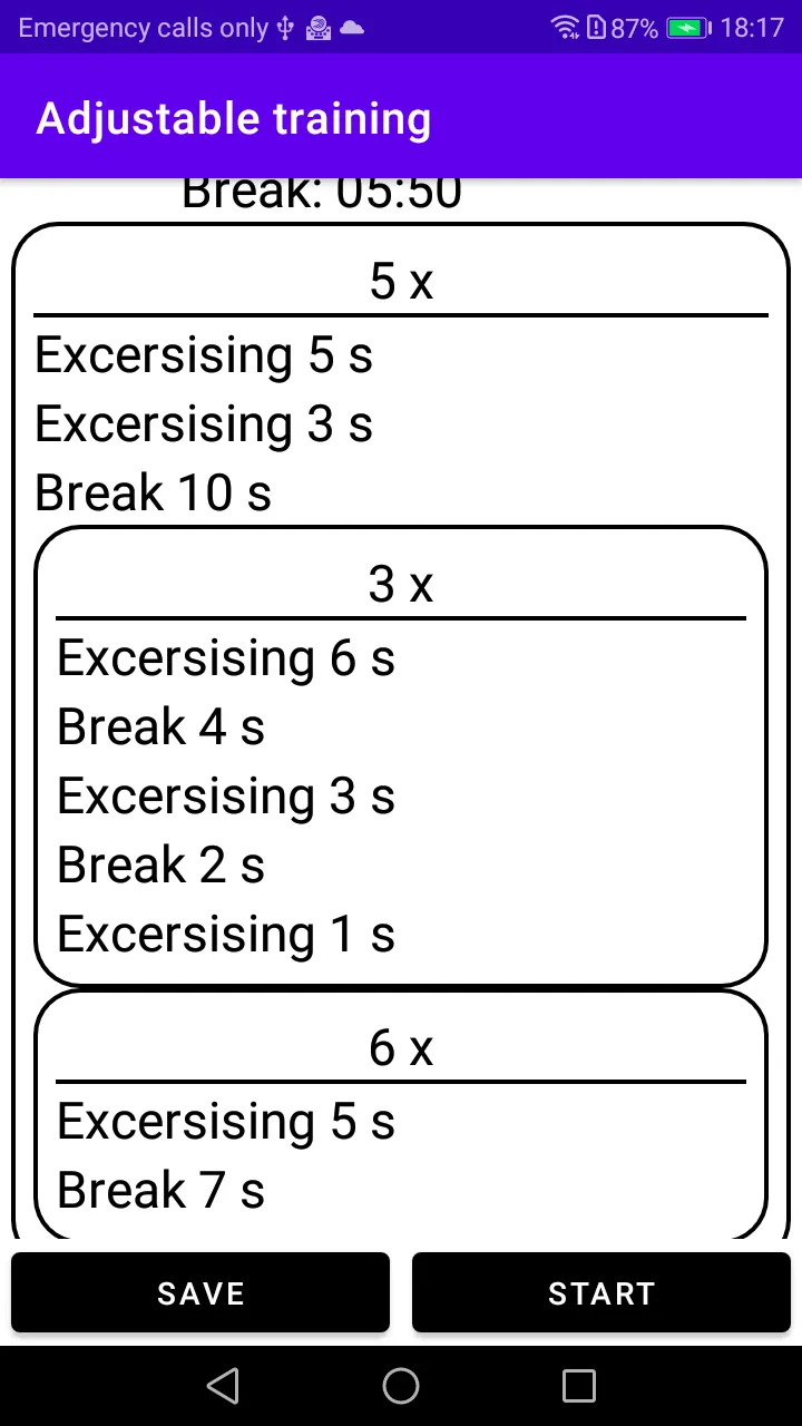 Adjustable training | Indus Appstore | Screenshot