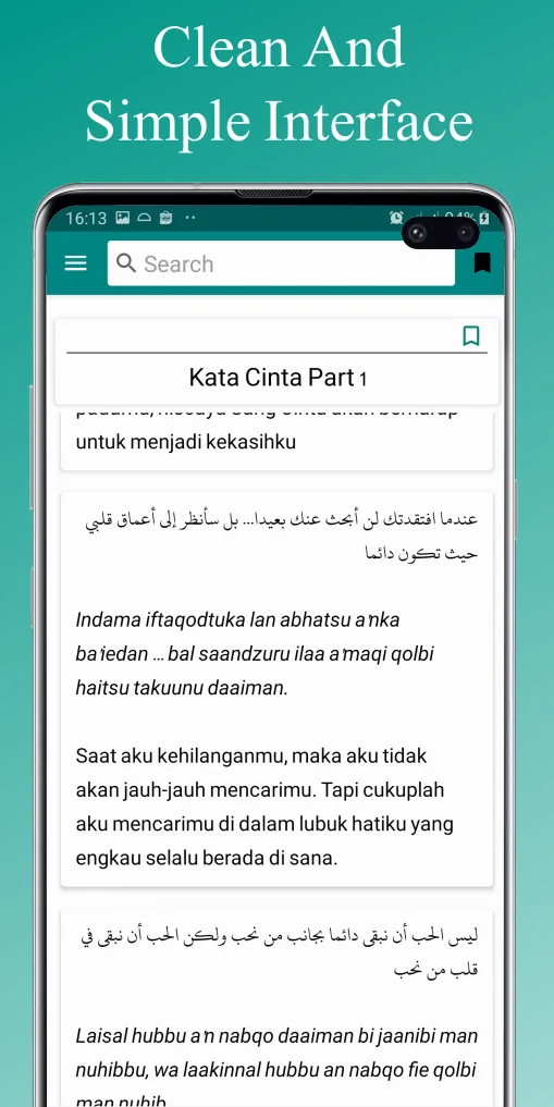 Kata Mutiara Cinta Bahasa Arab | Indus Appstore | Screenshot