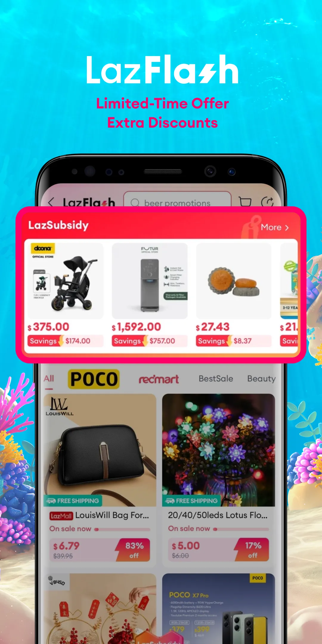 Lazada 7.7 | Lucky Sulit Deals | Indus Appstore | Screenshot