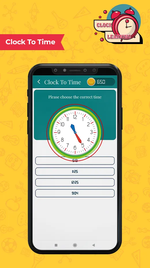 Clock learning | Indus Appstore | Screenshot