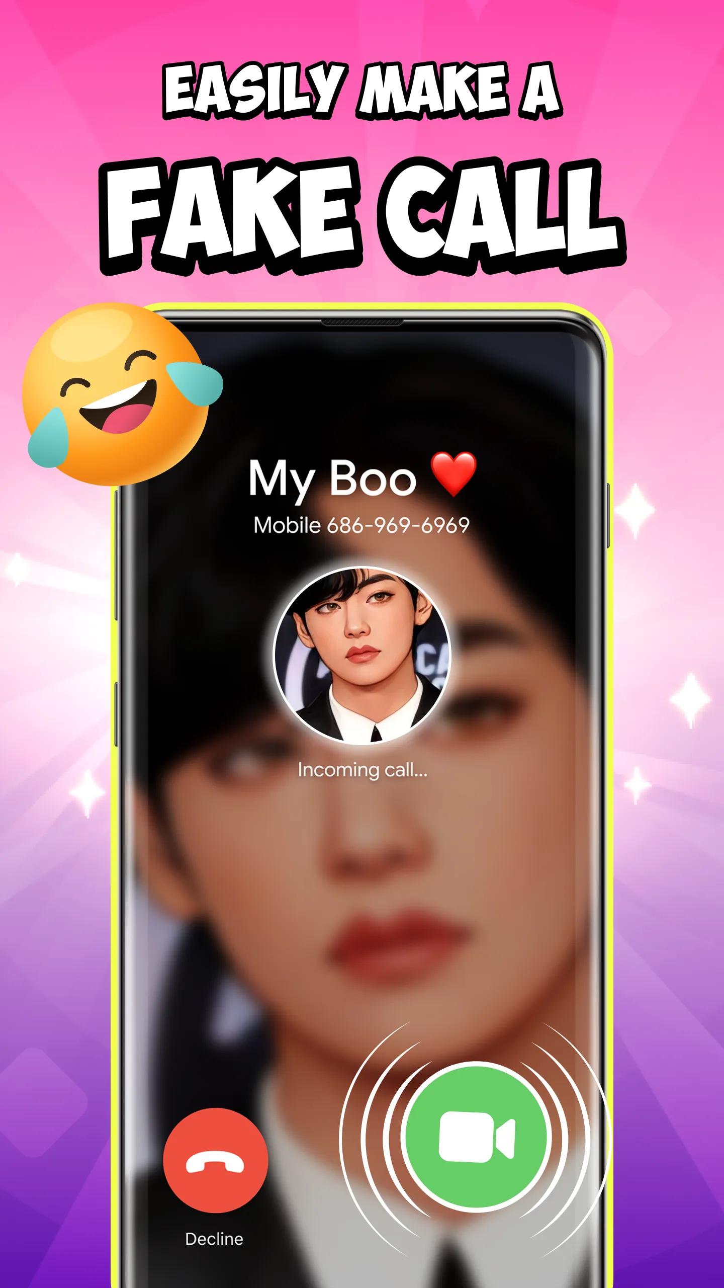 Idol Prank Call & Chat Prank | Indus Appstore | Screenshot