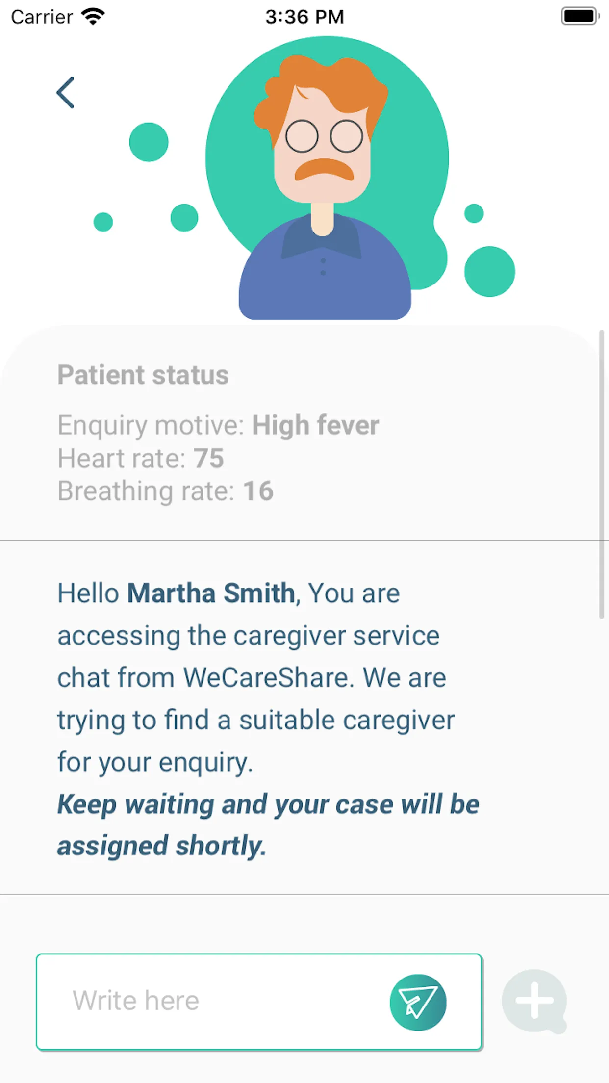 WeShareCare | Indus Appstore | Screenshot