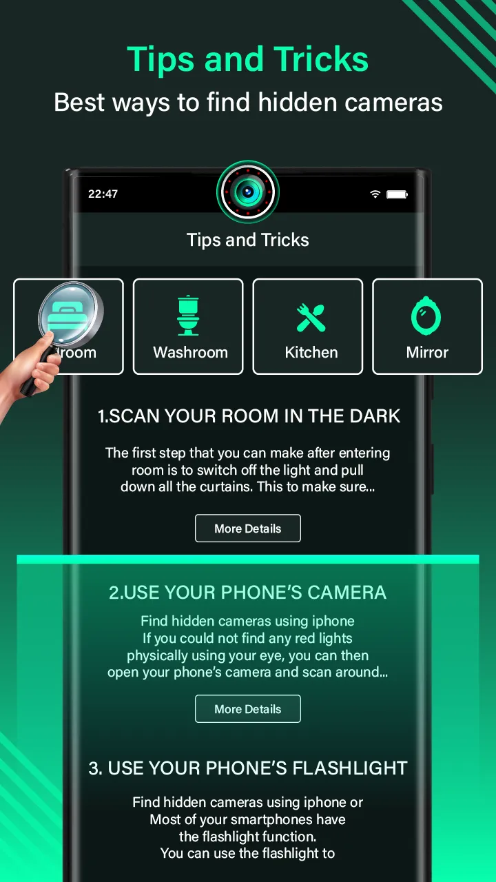 Hidden Camera Finder | Indus Appstore | Screenshot