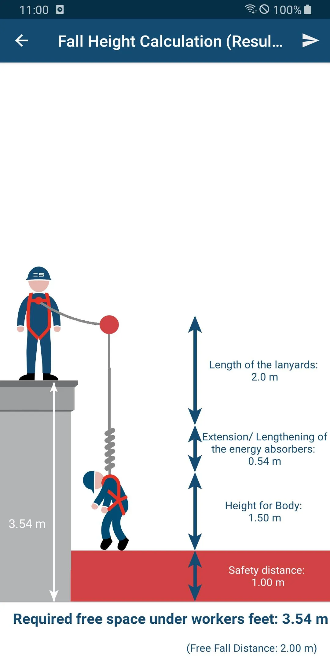 SpanSet Clearance Height Calcu | Indus Appstore | Screenshot