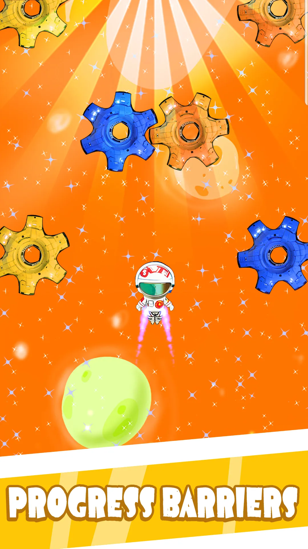 Astronaut Rush:GalacticAssault | Indus Appstore | Screenshot