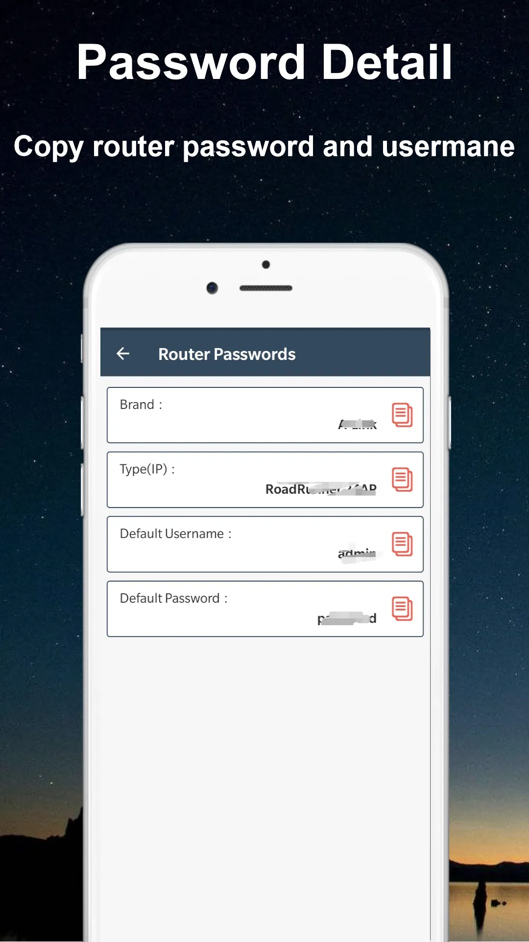 Default WiFi Router Passwords | Indus Appstore | Screenshot