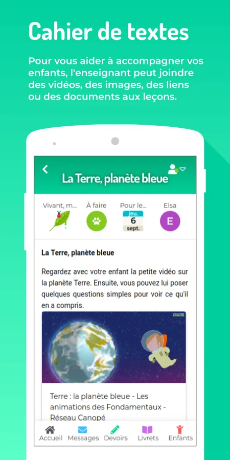 Educartable - Familles | Indus Appstore | Screenshot