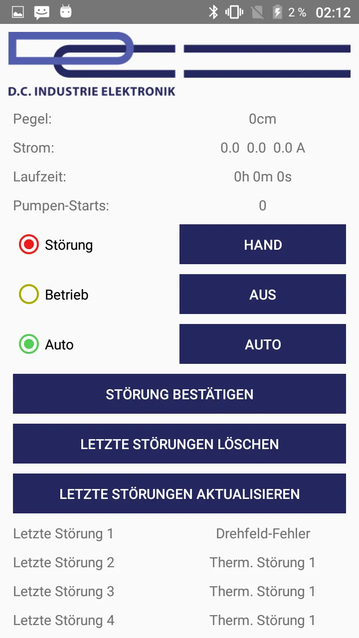 DC Elektronik Pumpensteuerung | Indus Appstore | Screenshot