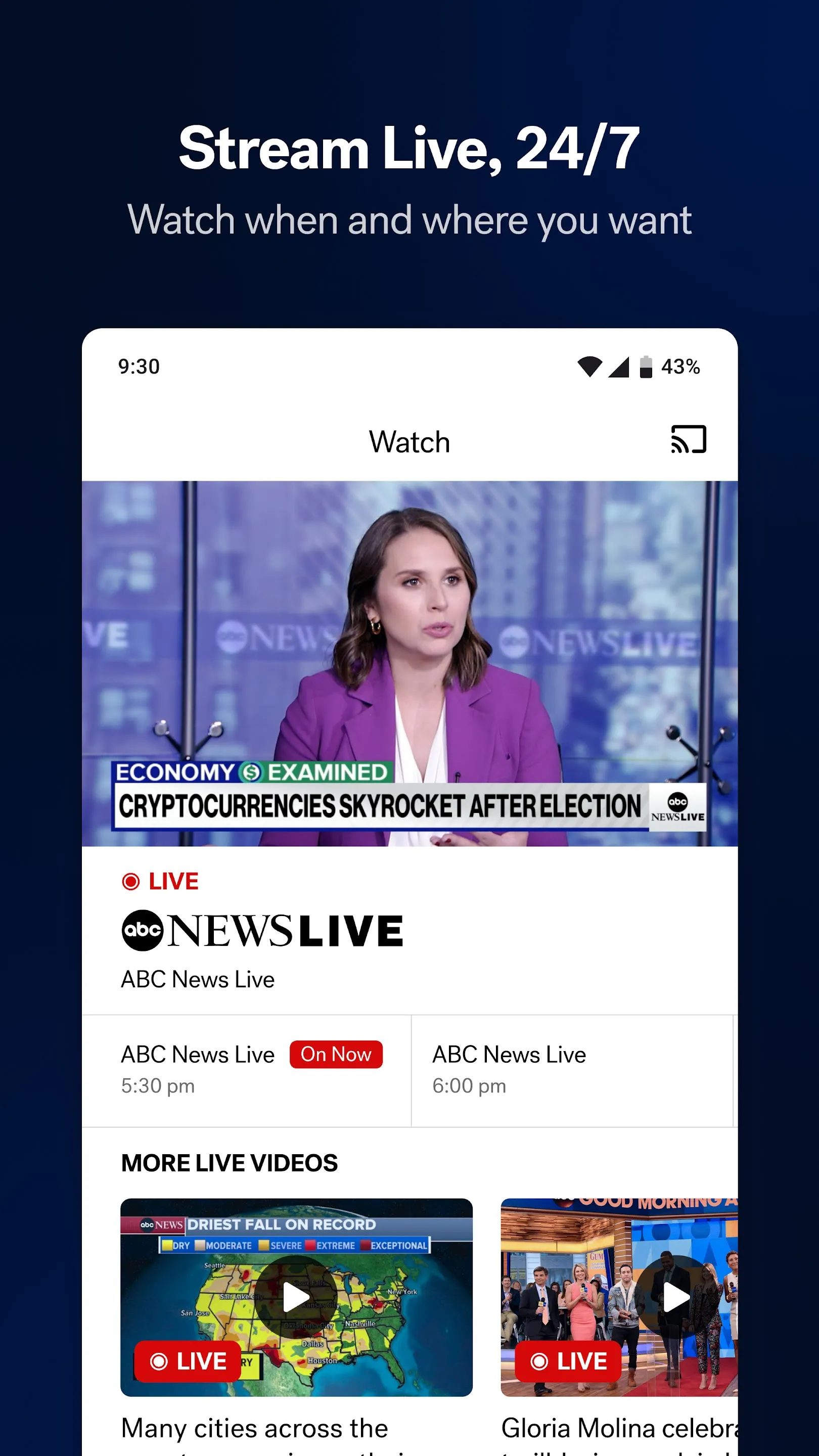 ABC News: Breaking News Live | Indus Appstore | Screenshot