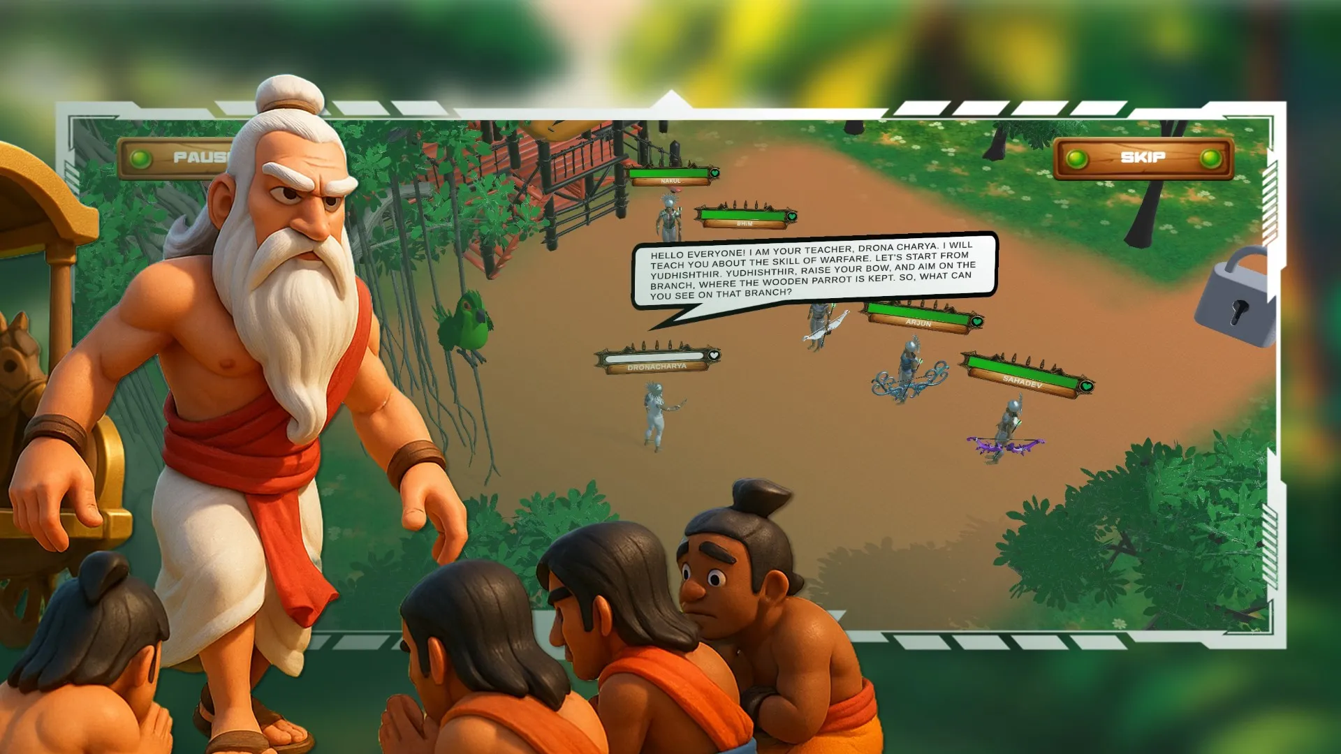 Mahabharata 3D: Legends' Clash | Indus Appstore | Screenshot