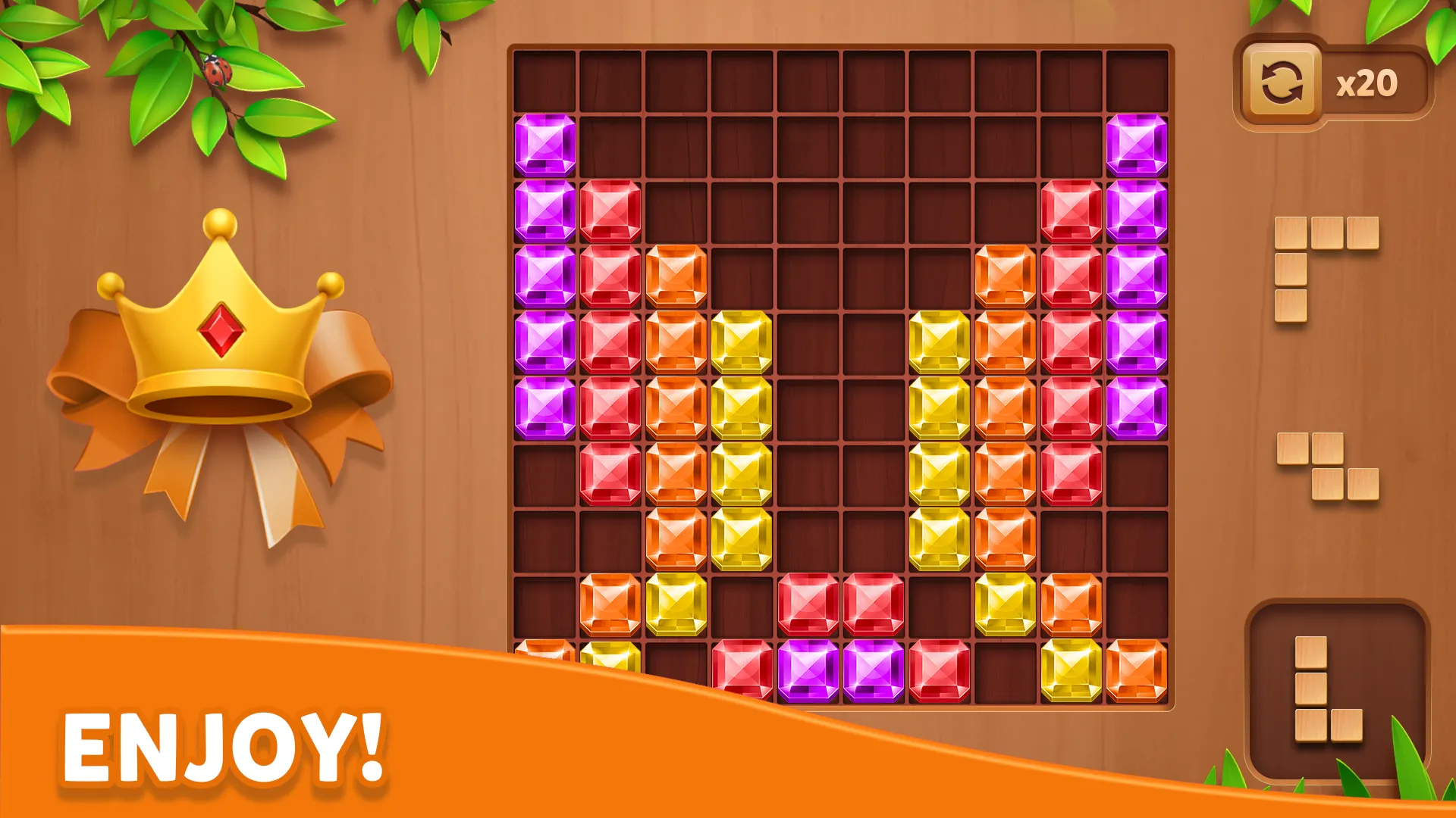 Cube Block - Woody Puzzle Game | Indus Appstore | Screenshot