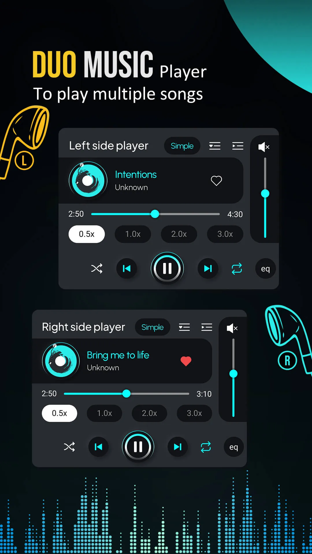 Duo Track Play: Music Player | Indus Appstore | Screenshot