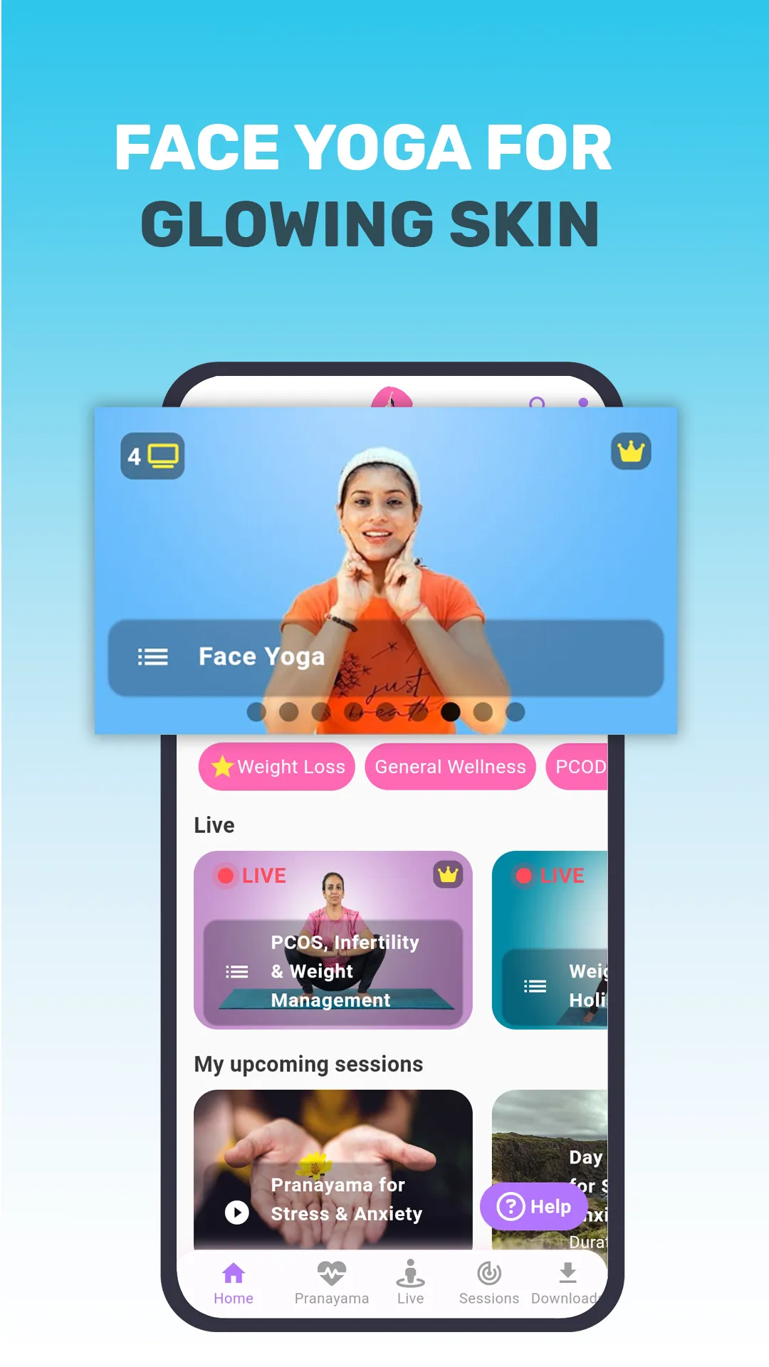 Yog4Lyf: Yoga for weight loss | Indus Appstore | Screenshot