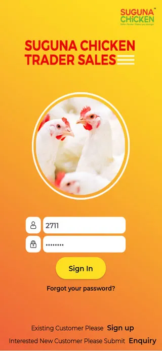 Suguna Chicken Trader Sales | Indus Appstore | Screenshot