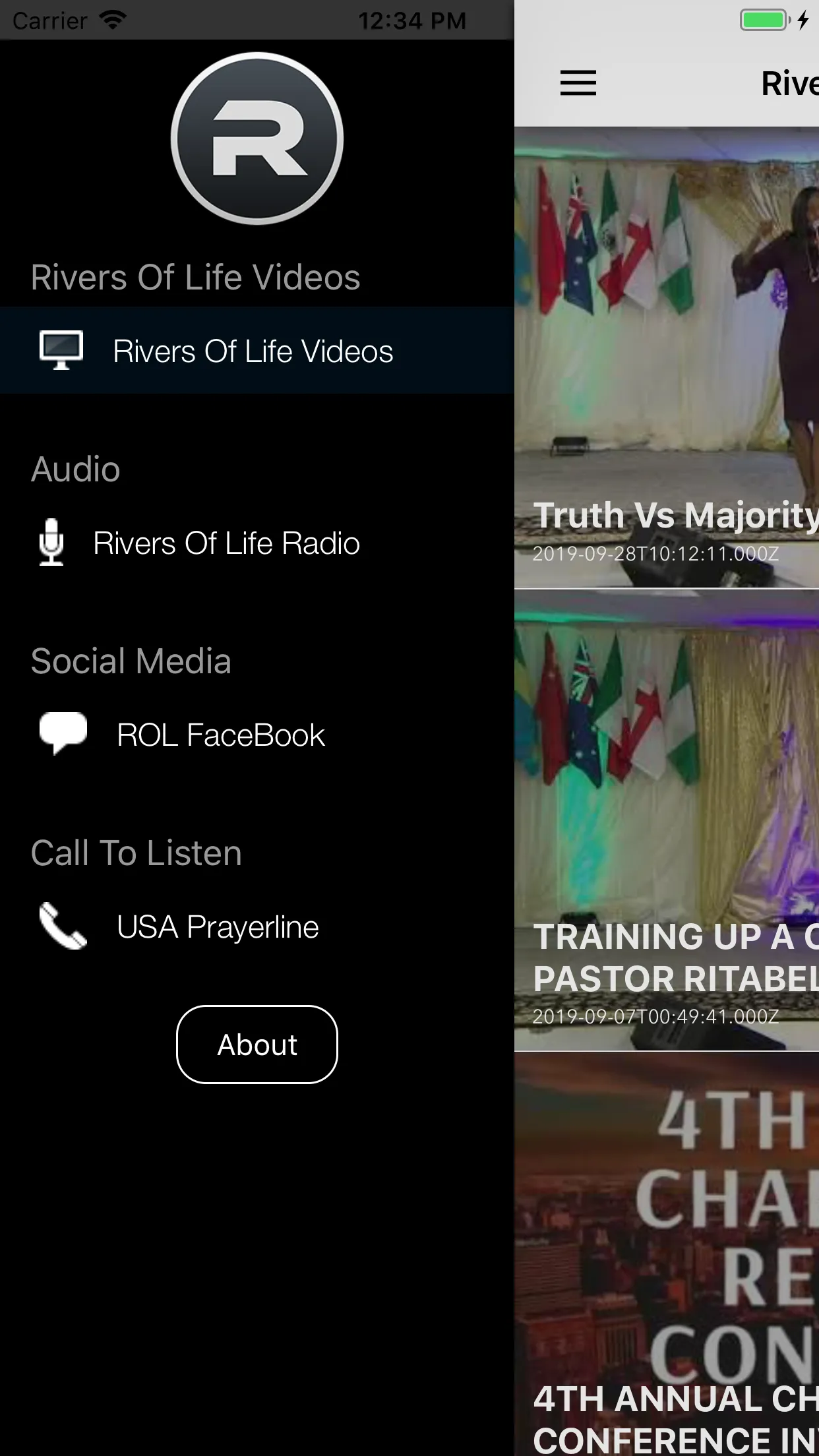 Rivers Of Life Radio | Indus Appstore | Screenshot