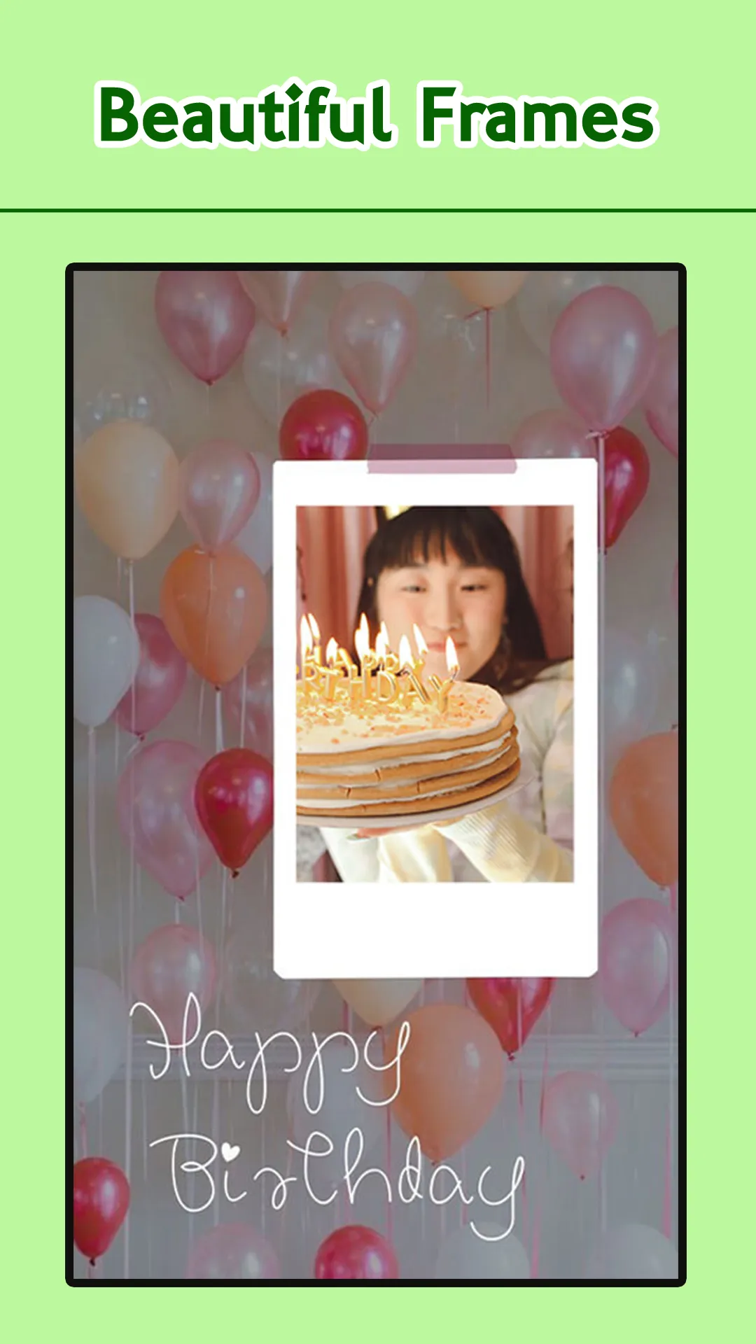 Birthday Photo Frames | Indus Appstore | Screenshot