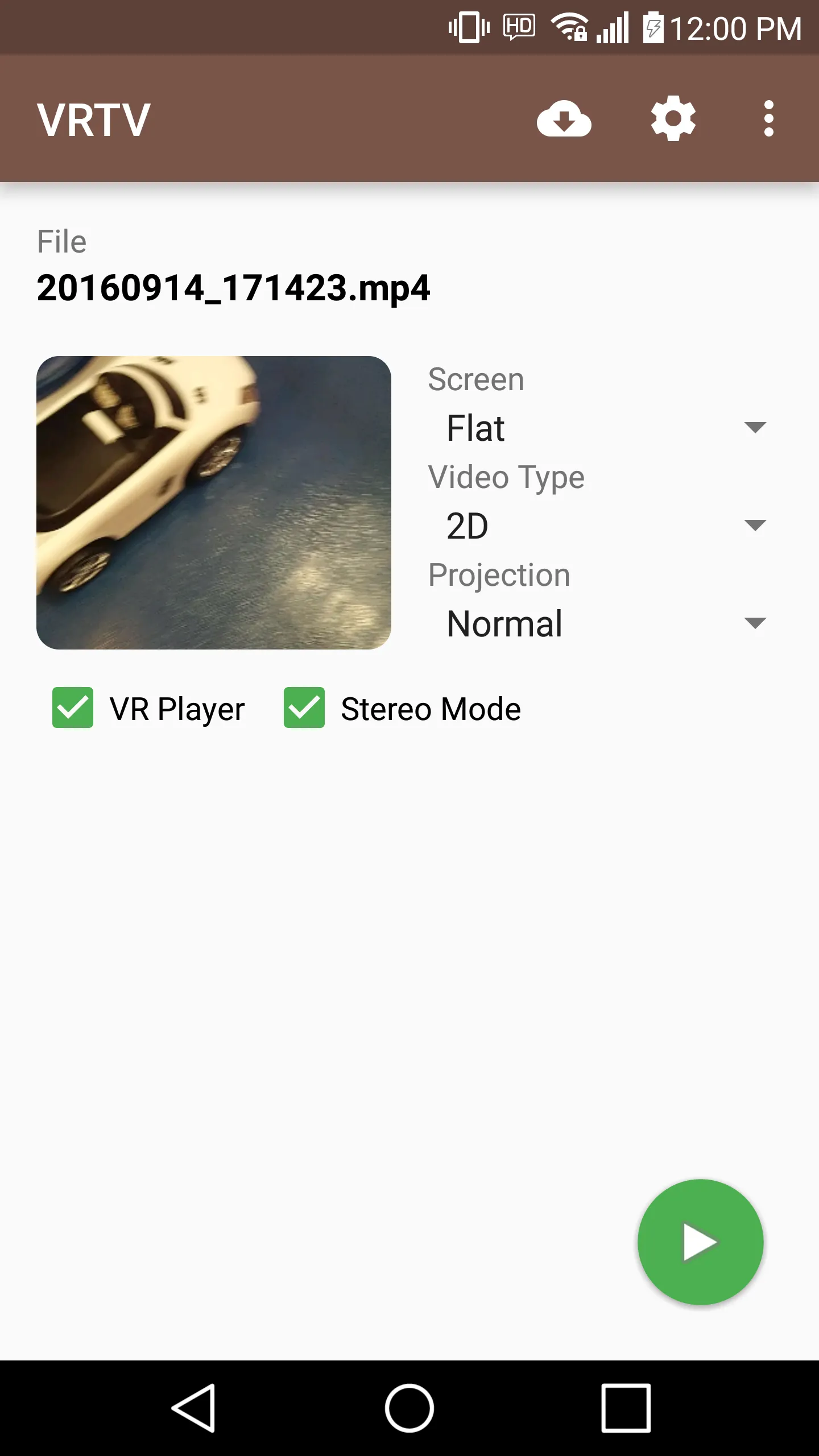 VRTV VR Video Player Lite | Indus Appstore | Screenshot