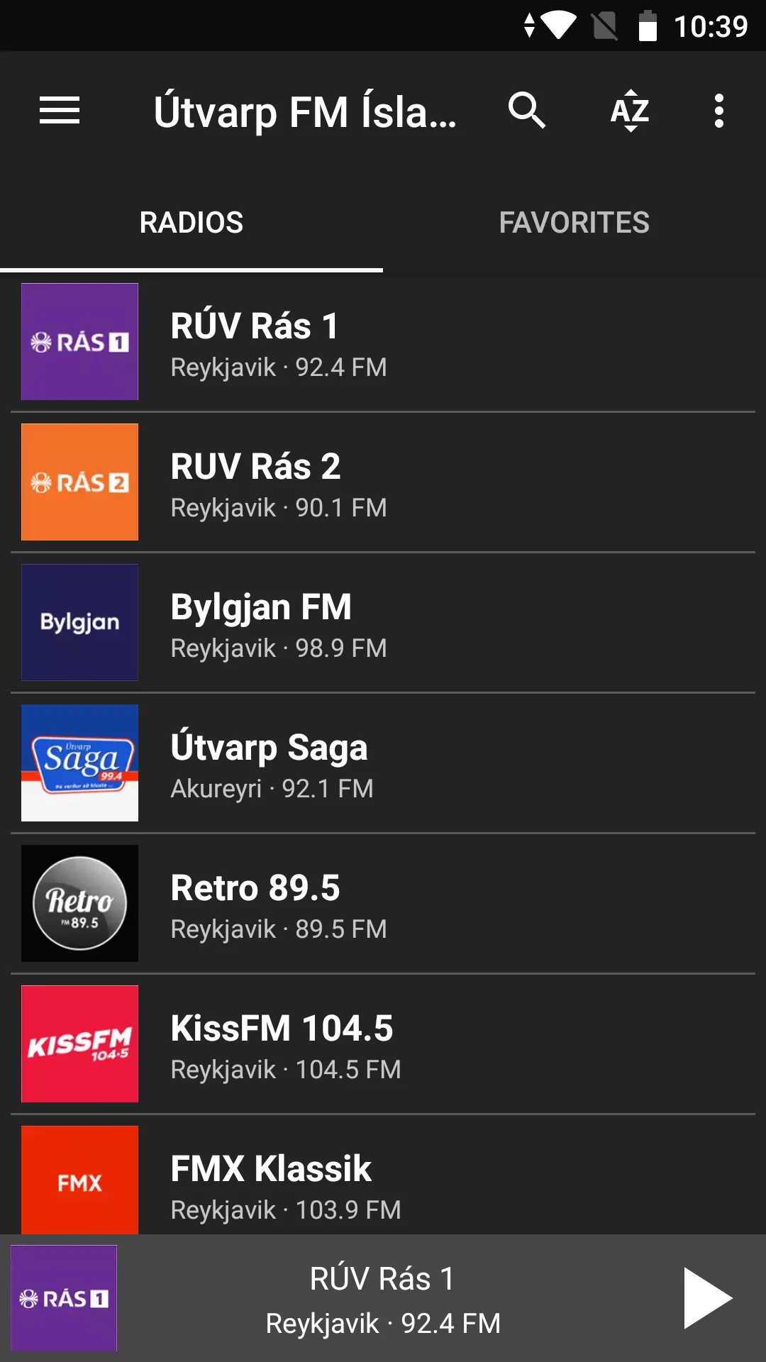 Radio FM Iceland | Indus Appstore | Screenshot