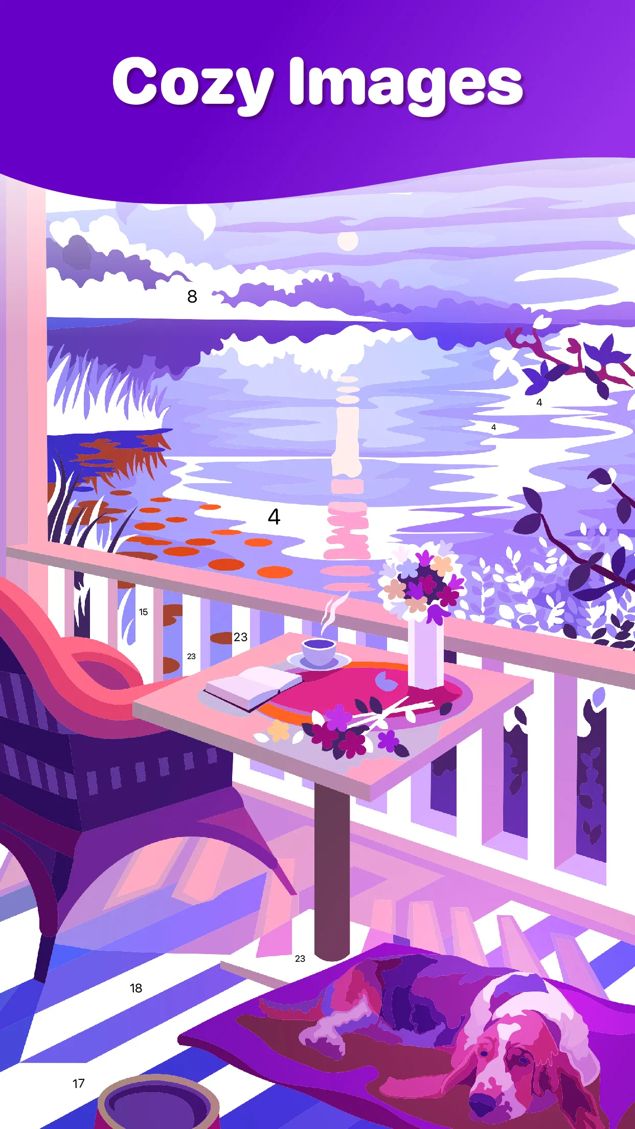 Hey Color Paint by Number Art | Indus Appstore | Screenshot