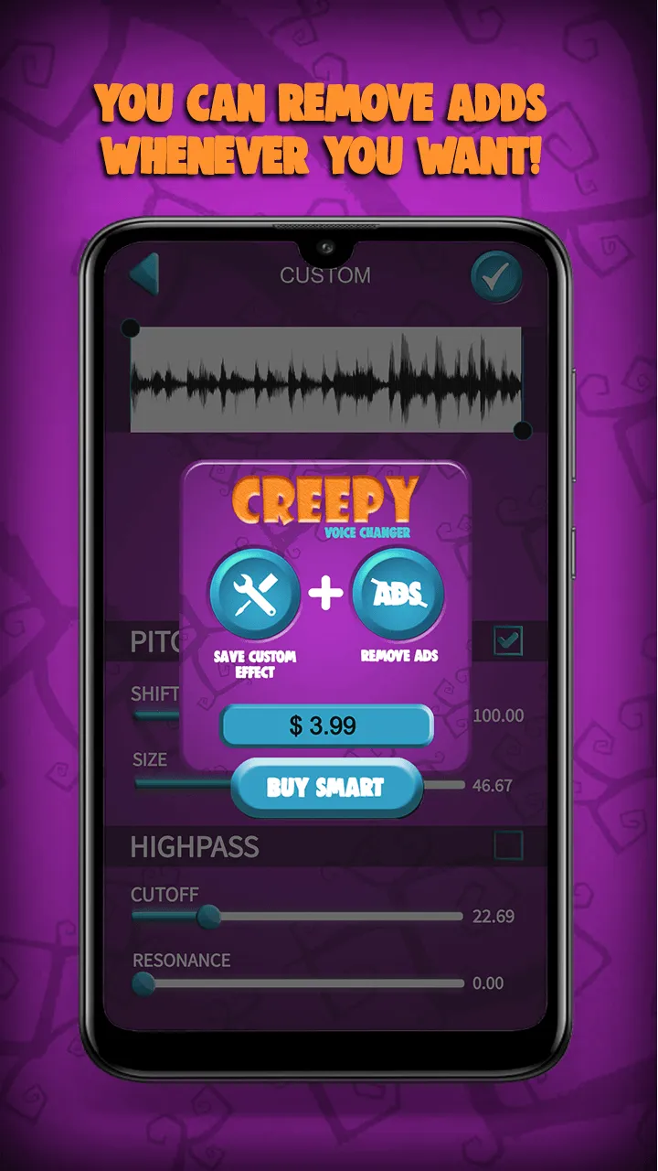 Creepy Voice Changer | Indus Appstore | Screenshot