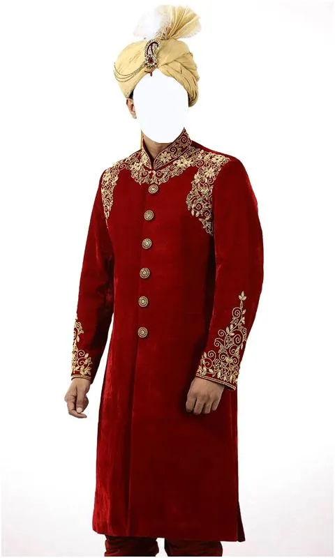 Men Sherwani Dress Photo Suit | Indus Appstore | Screenshot