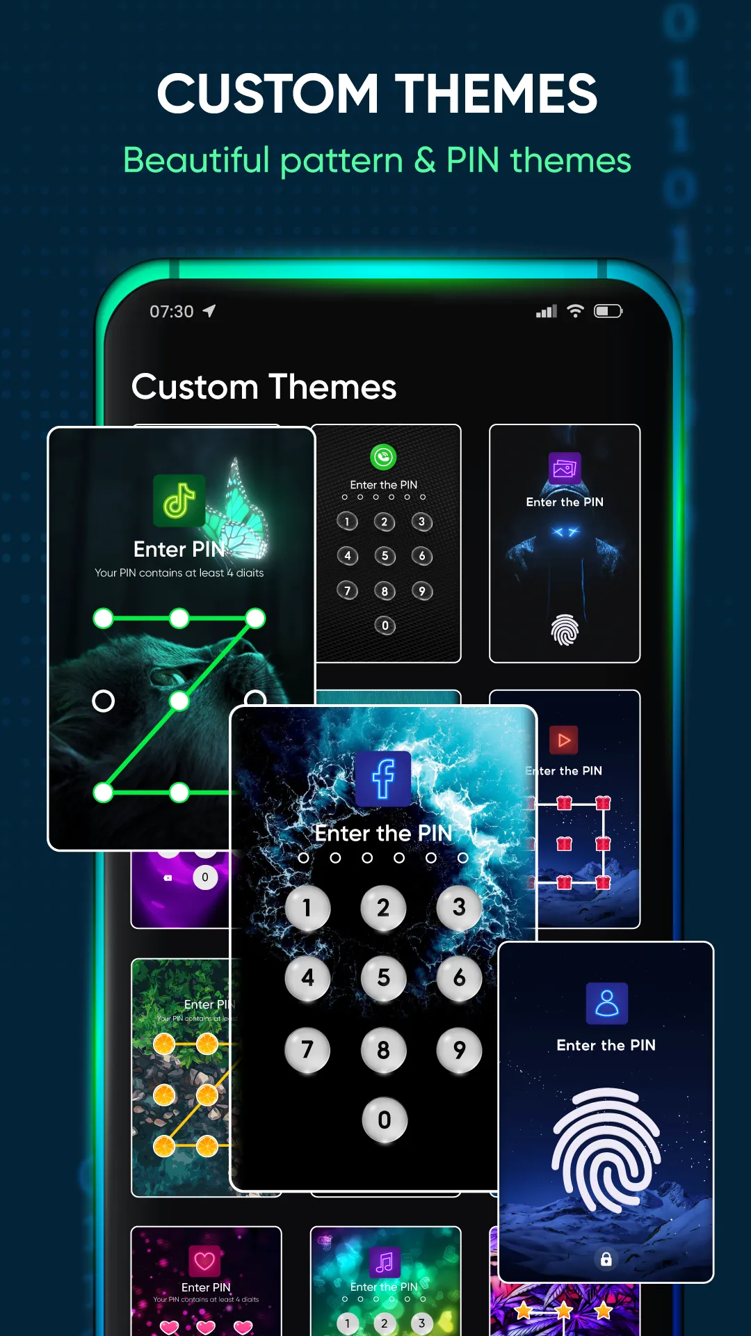 AppLock - Fingerprint, PIN | Indus Appstore | Screenshot