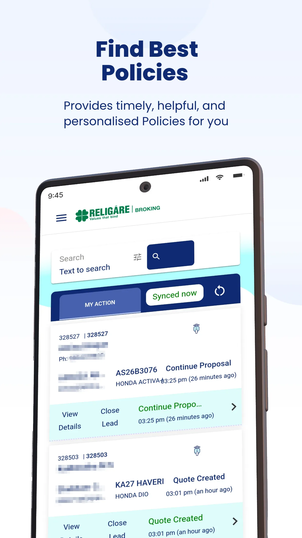 RBL Insurance | Indus Appstore | Screenshot