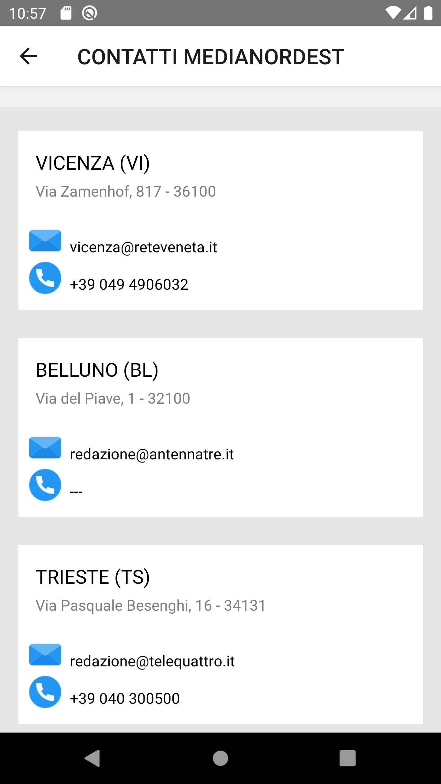 Telequattro | Indus Appstore | Screenshot