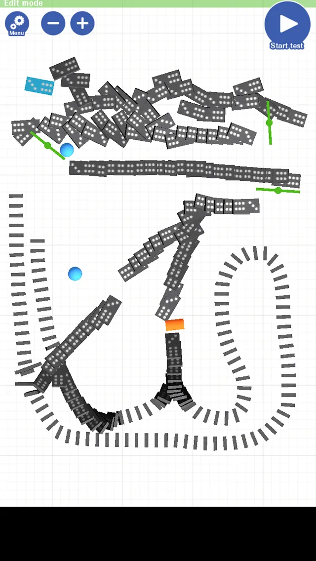 Easy Toppling Dominoes | Indus Appstore | Screenshot