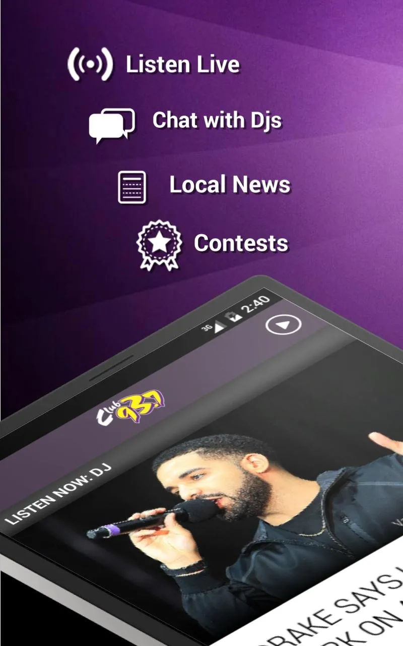 Club 93.7 | Indus Appstore | Screenshot