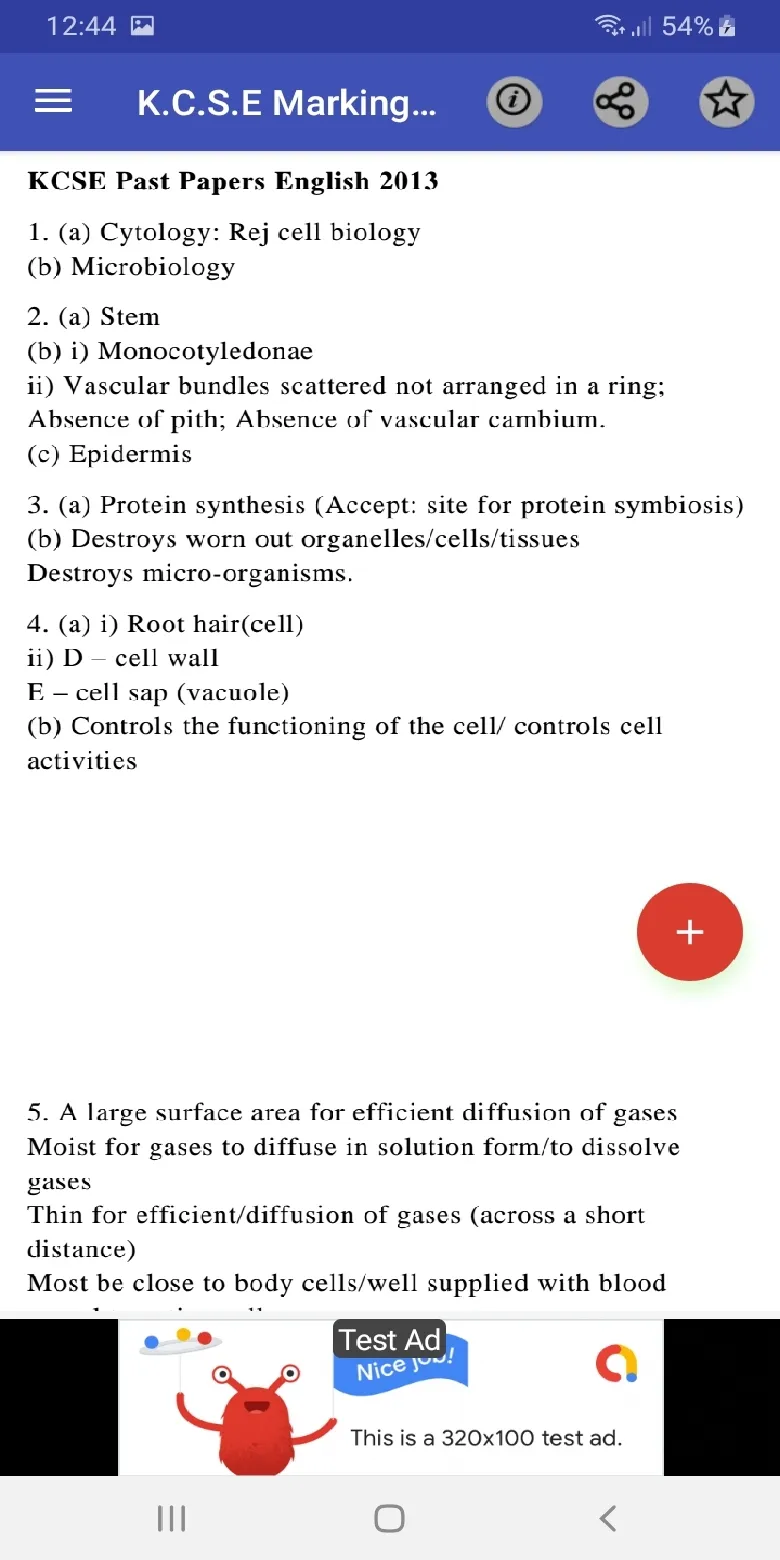 Kcse 2010: past papers. | Indus Appstore | Screenshot