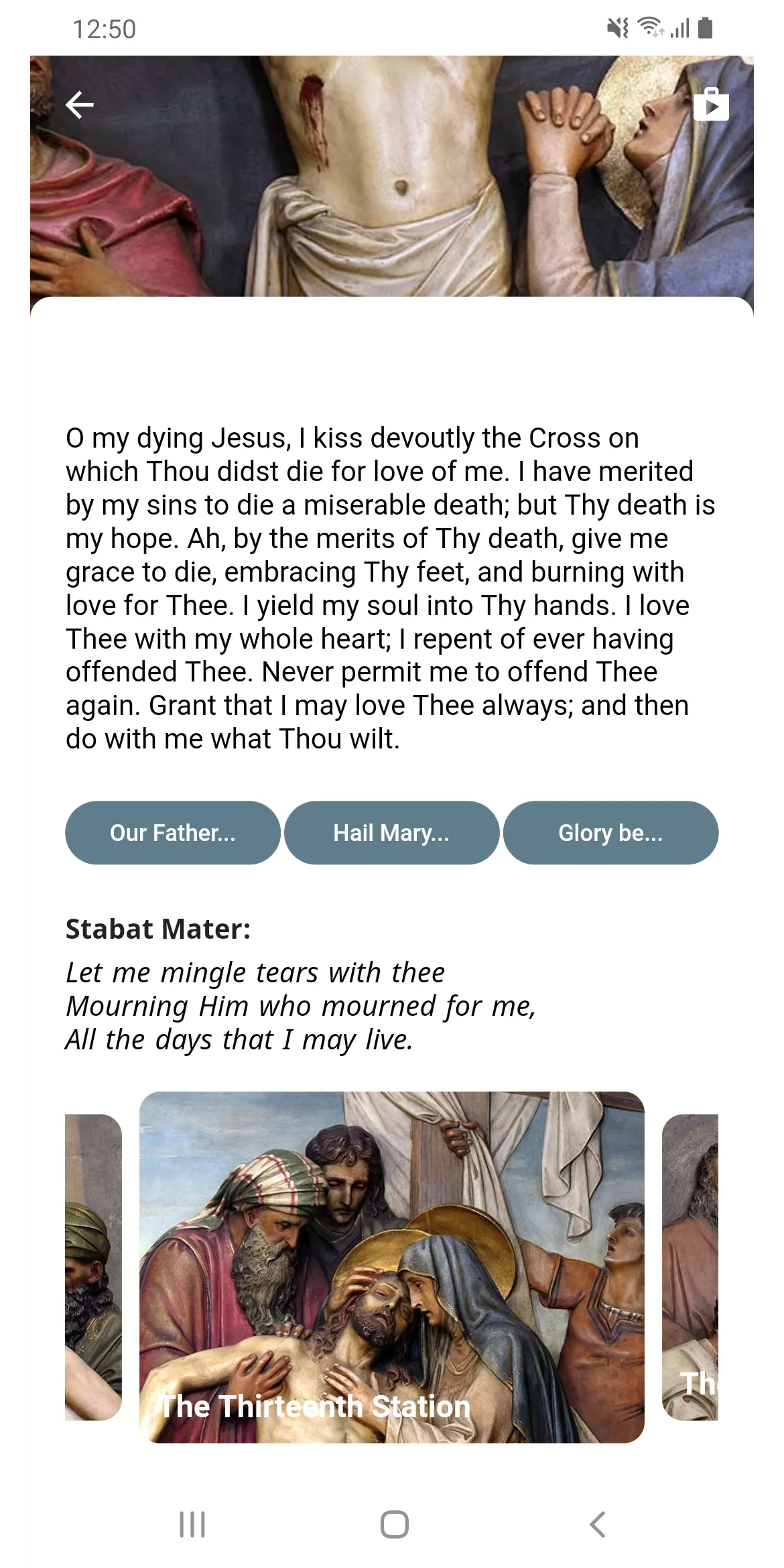 Stations Of the Cross | Indus Appstore | Screenshot