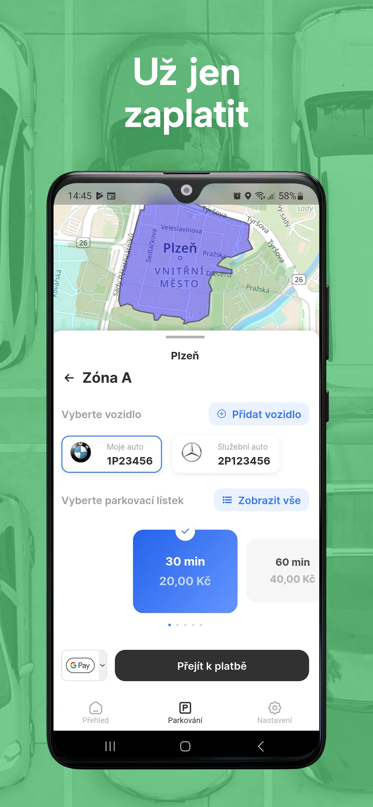 ParkSimply Plzeň | Indus Appstore | Screenshot