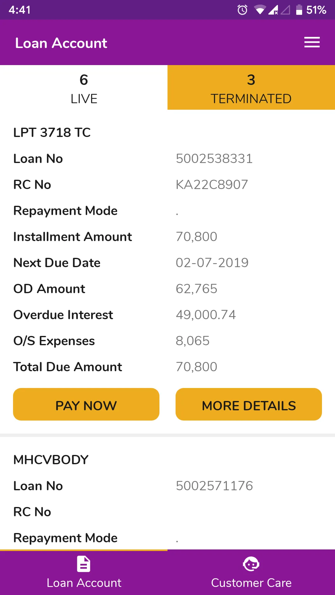 Tata Motors Finance - Customer | Indus Appstore | Screenshot