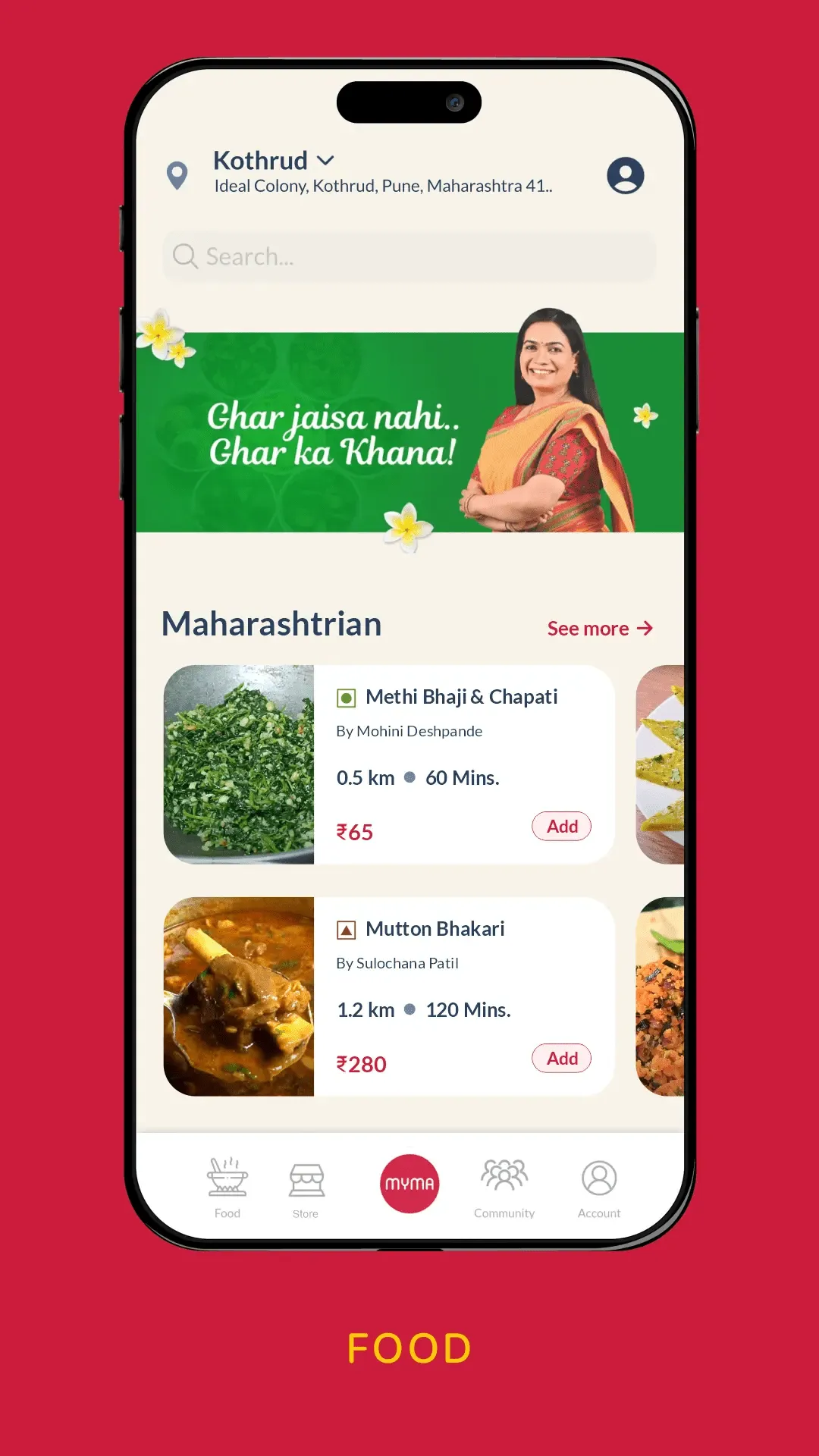 Myma - Home Food & Products | Indus Appstore | Screenshot