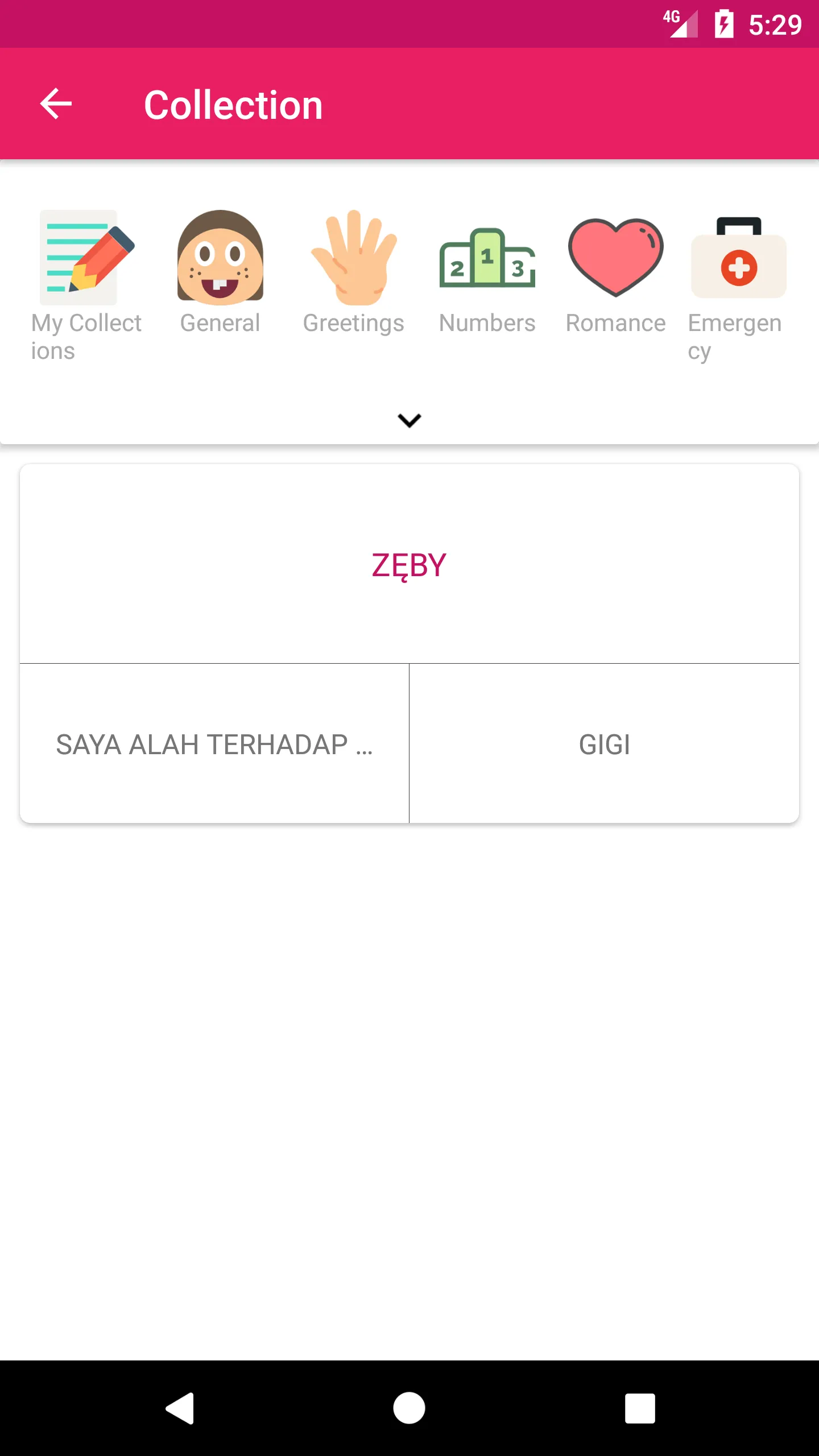 Polish Malay Dictionary | Indus Appstore | Screenshot