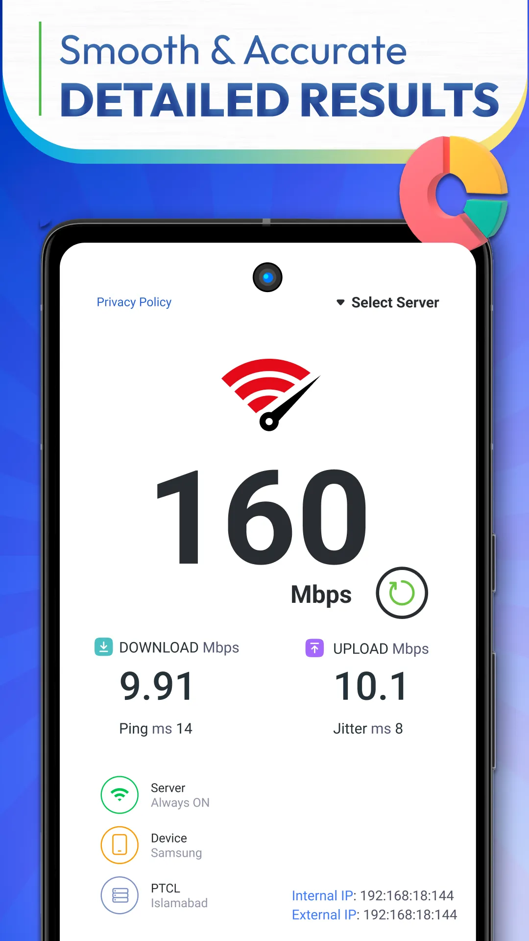 Speedtest: Internet Speed Test | Indus Appstore | Screenshot