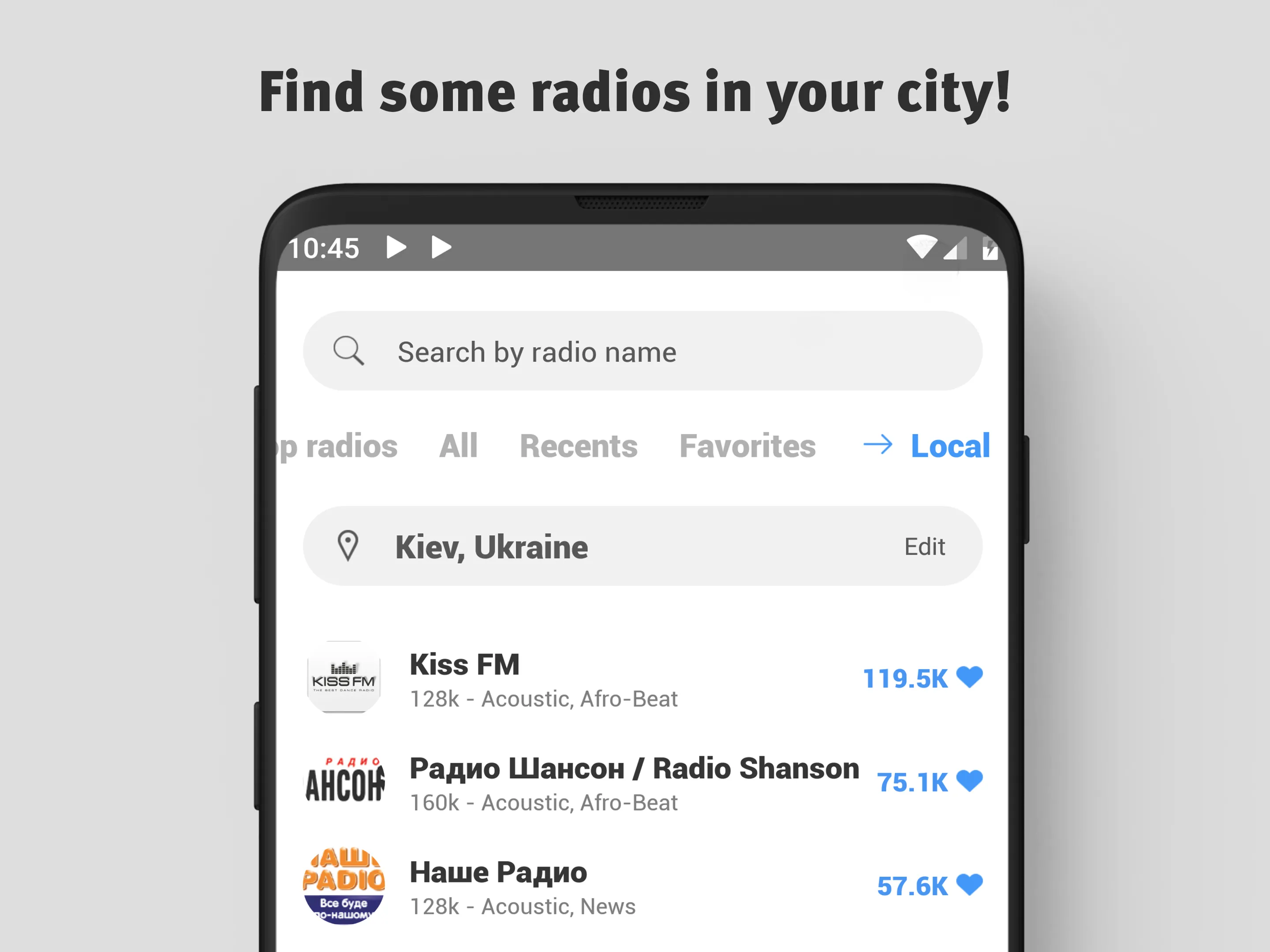 Radio Ukraine Online FM | Indus Appstore | Screenshot