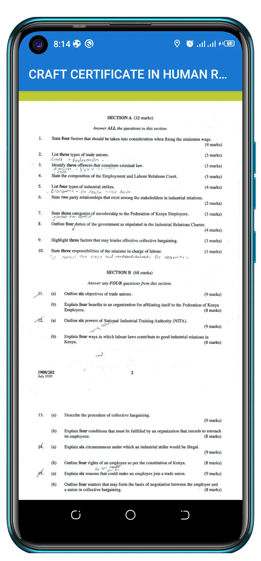 CRAFT2 IN HUMAN RESOURCE PAPER | Indus Appstore | Screenshot