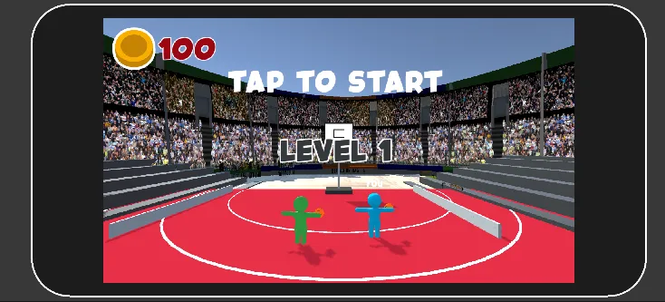 Basket Throw3d | Indus Appstore | Screenshot