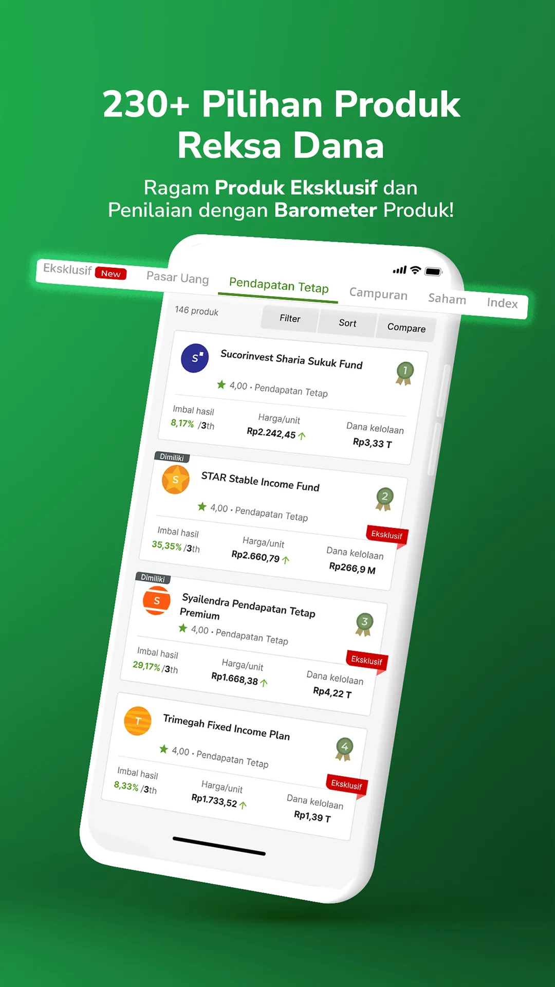 Bareksa - Super App Investasi | Indus Appstore | Screenshot