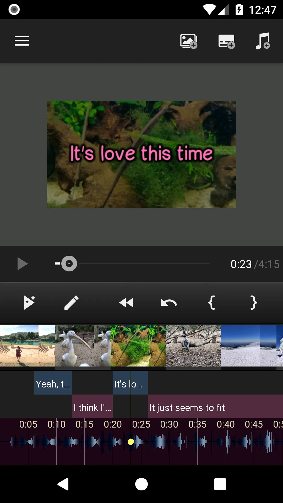 Video Lyrics | Indus Appstore | Screenshot