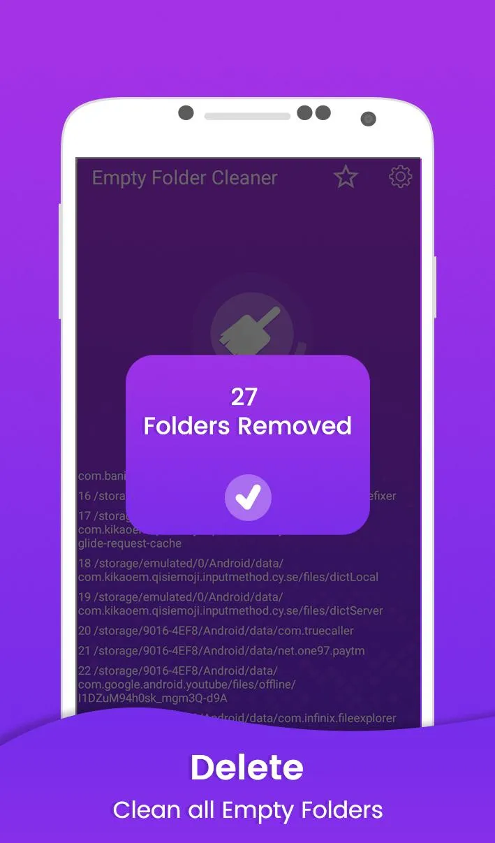 Empty Folder Cleaner - Delete  | Indus Appstore | Screenshot