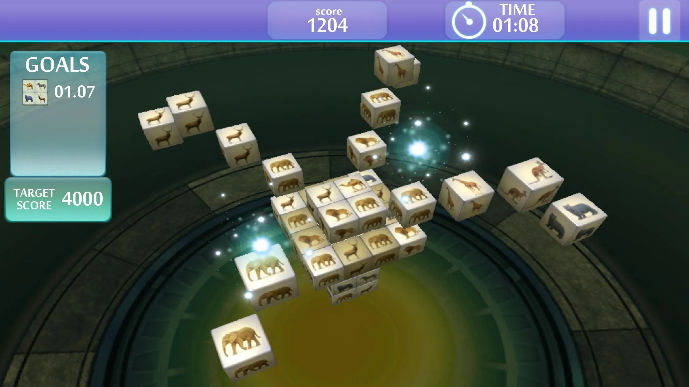 Mahjong Solitaire 3d : Animal  | Indus Appstore | Screenshot