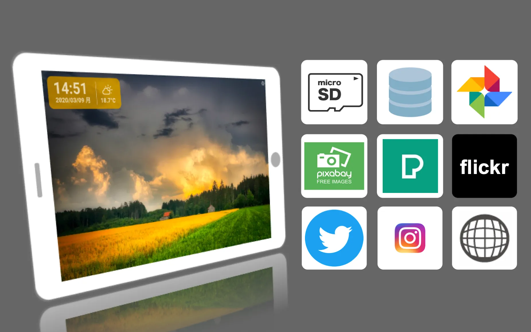 Tablet de Photo Frame | Indus Appstore | Screenshot