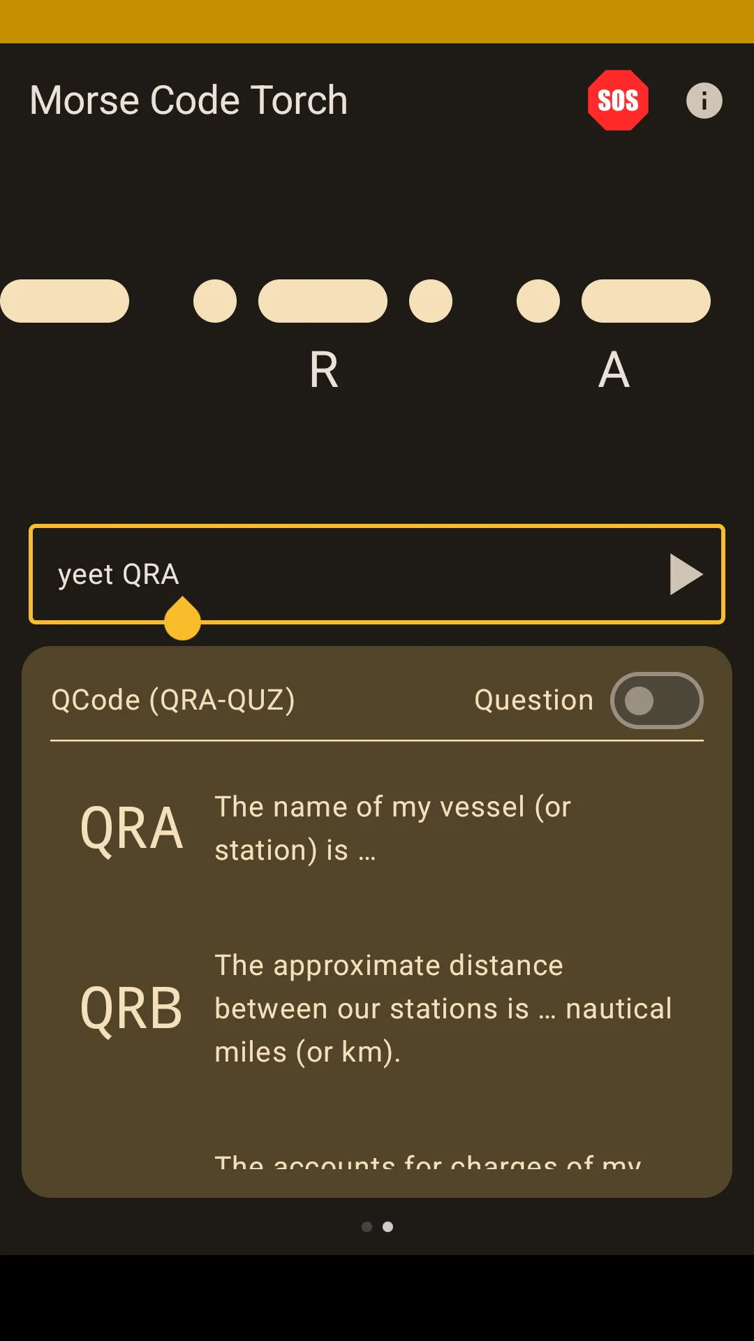 Morse Code Torch | Indus Appstore | Screenshot